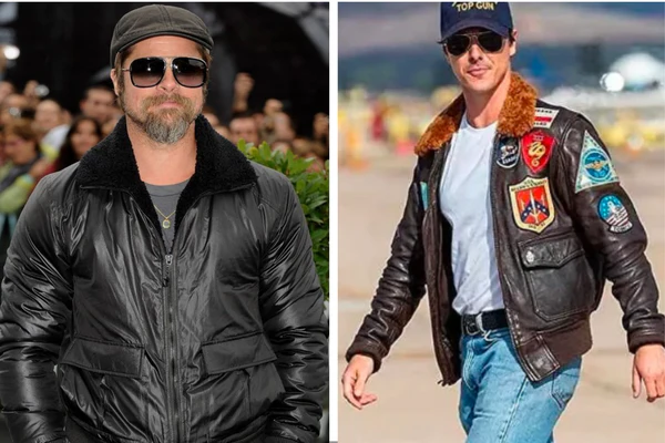 Leather Pilot Jacket – Fighter Aviator Style for Men & Women