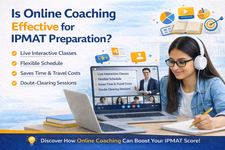 Is Online Coaching Effective for IPMAT Preparation?
